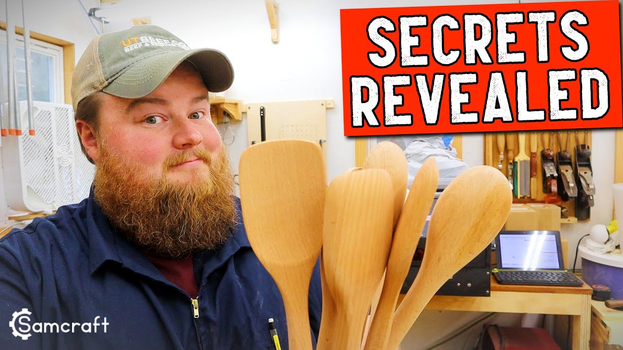 Outsell the competition! Laser engraved wood utensil secrets
