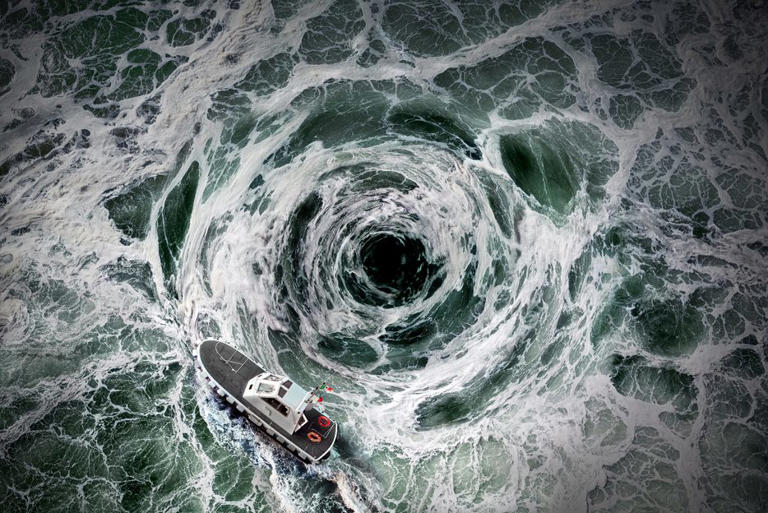As it touches the seafloor, it kills whatever living thing it contacts ...