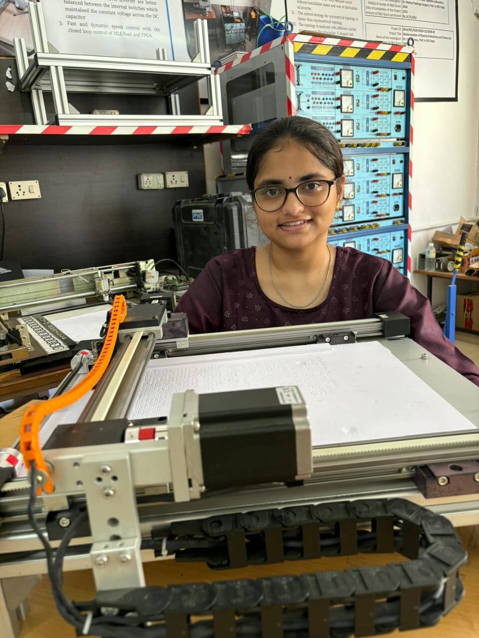 Hyd student develops voice-enabled printer to convert spoken words into ...