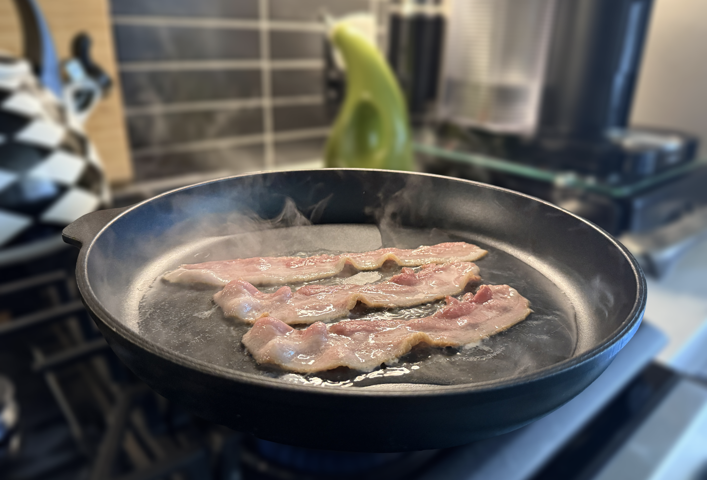 I caved to the TikTok trend of cooking bacon in water. Here’s how it went