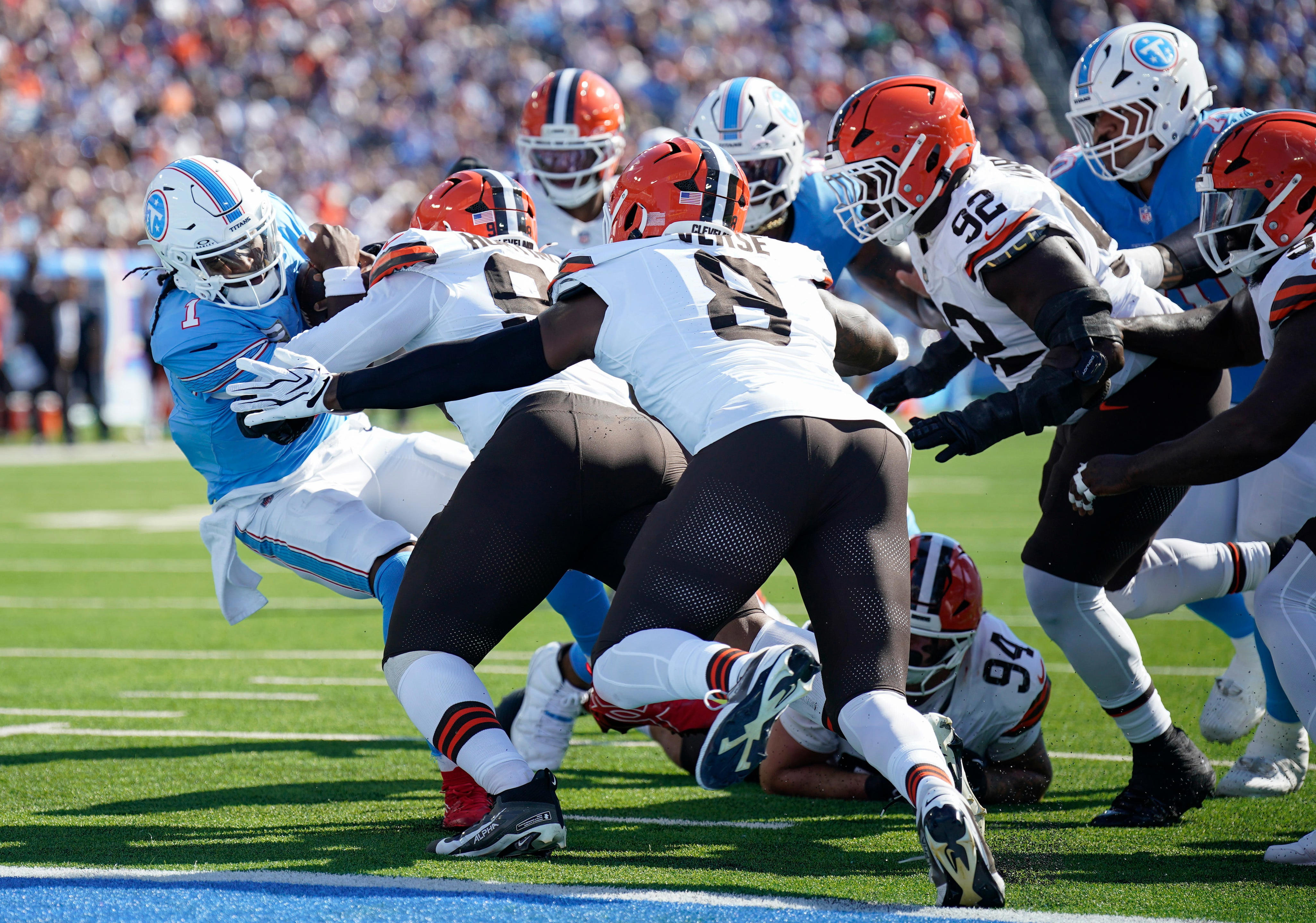 How Titans lost to Cleveland Browns after leading 14-0