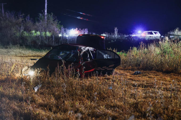Man airlifted from crash scene in northwest suburban Harvard with ...