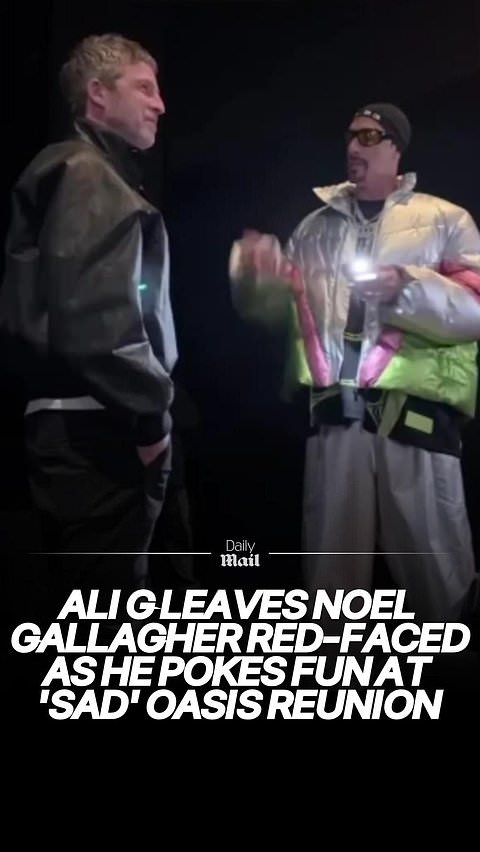Ali G leaves Noel Gallagher red-faced over 'sad' Oasis reunion