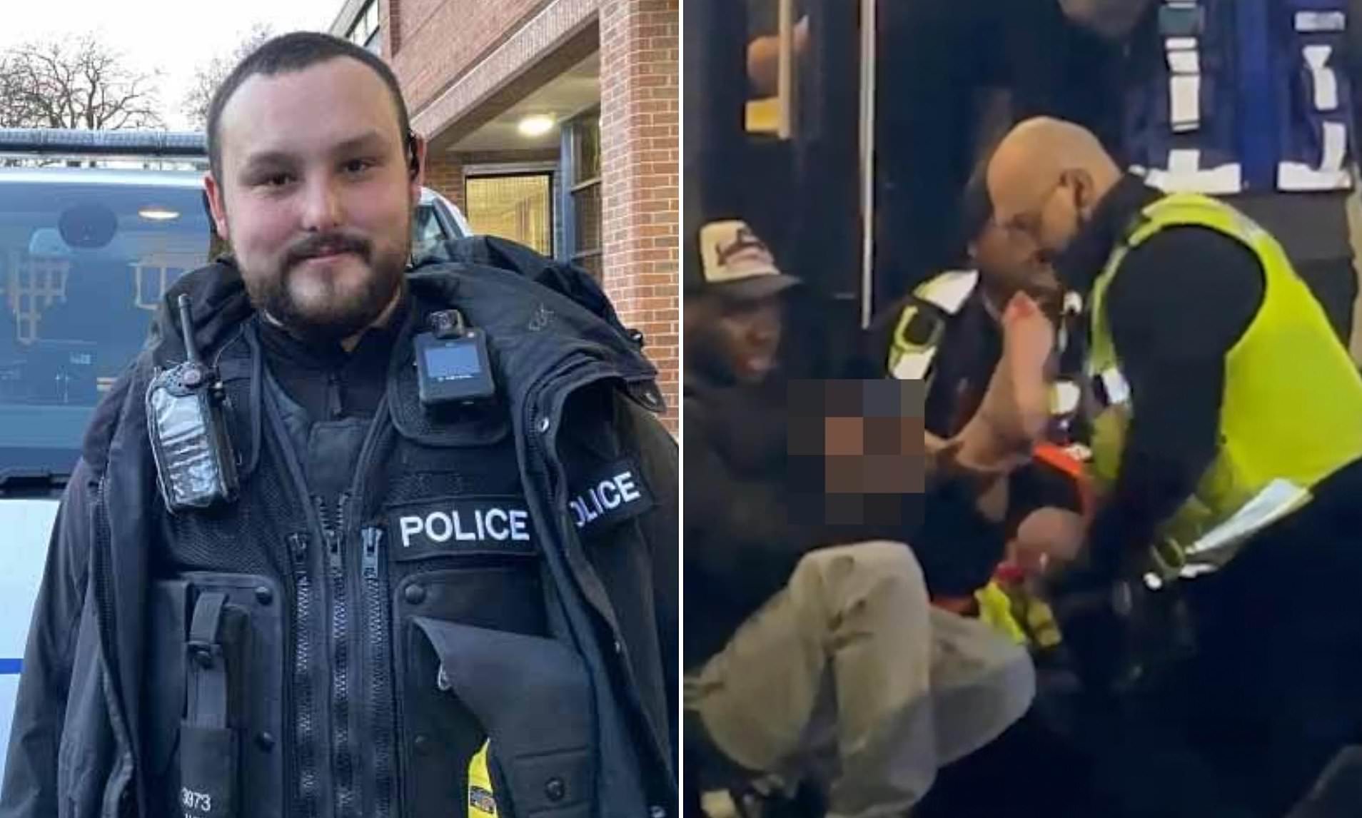 Man, 35, charged in connection with 'hero' officer shot in foot in ...