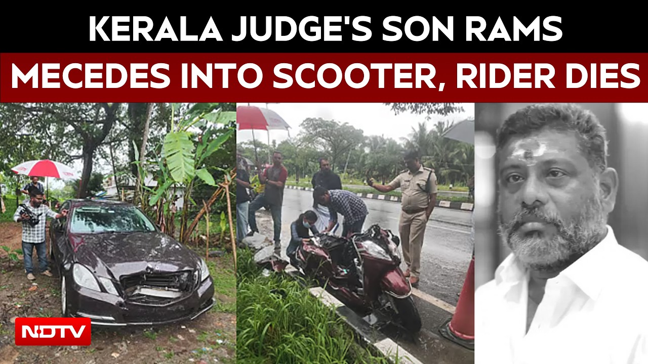Kochi Mercedes crash: Kerala judge's minor son rams Mercedes-Benz into ...