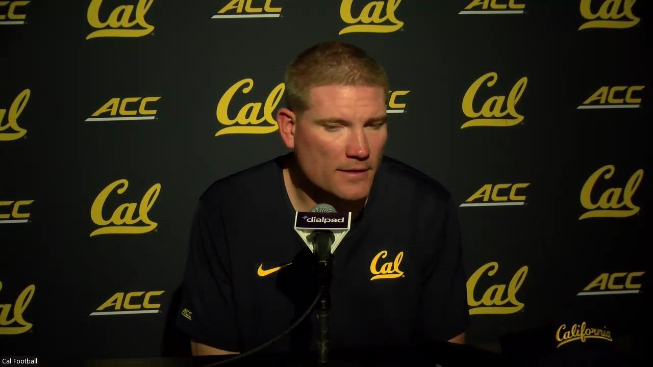 Tosh Lupoi on the early start of Saturday's game against SMU