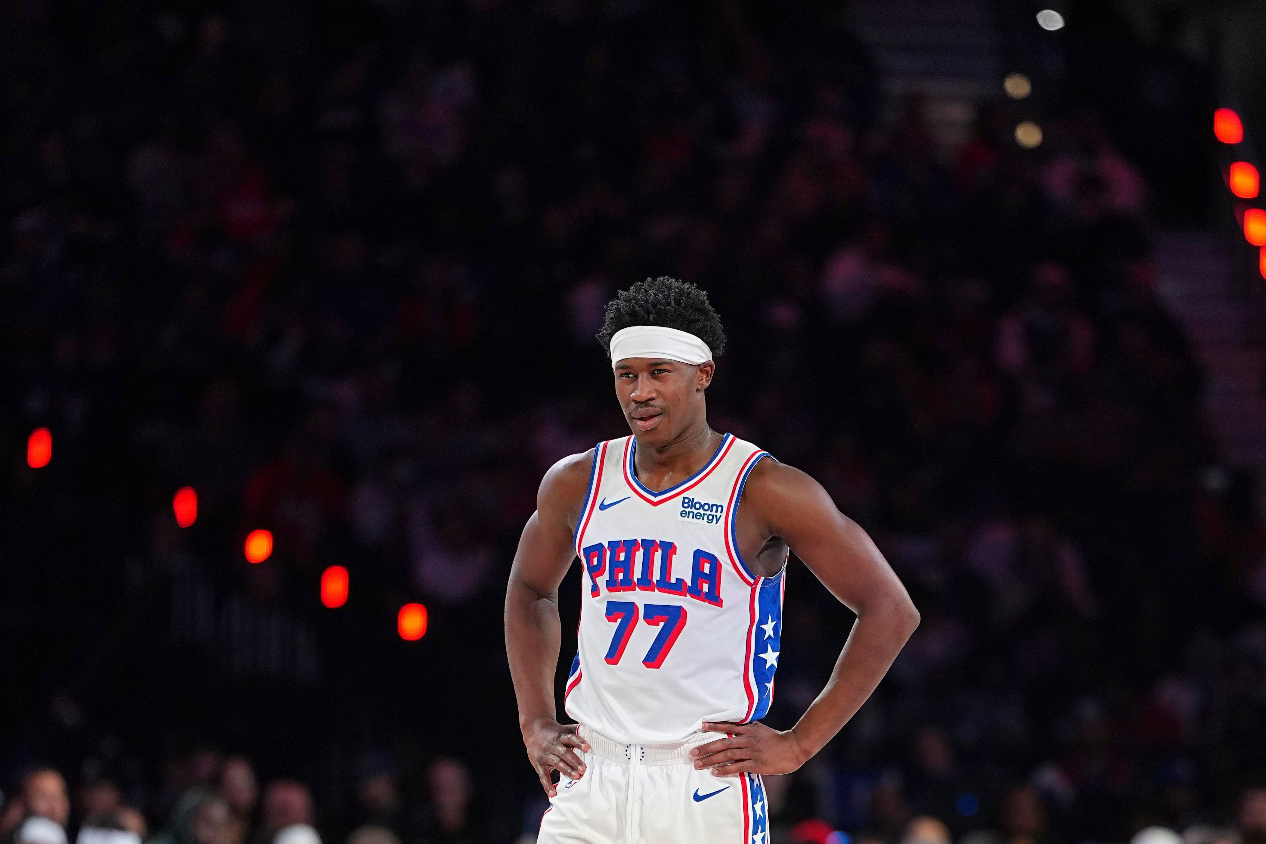 VJ Edgecombe now listed out vs. Pistons