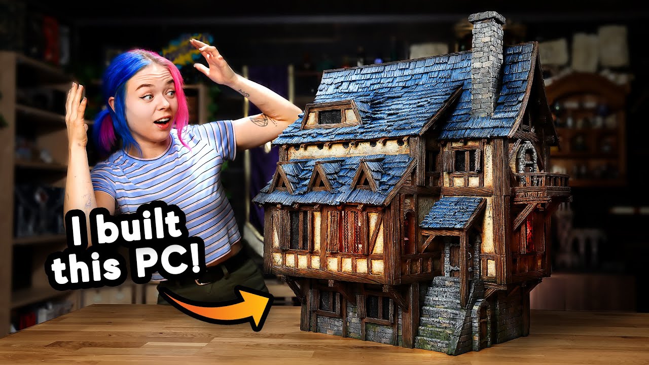 I built a PC, but it's a fantasy tavern