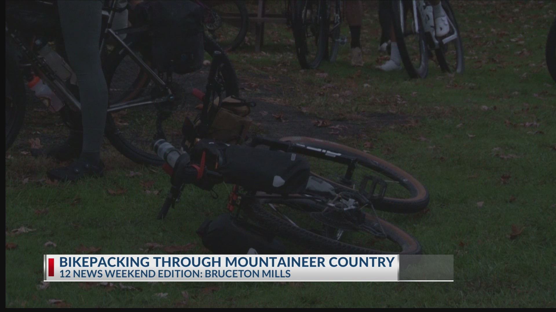 Gravel bikepackers ride through NCWV