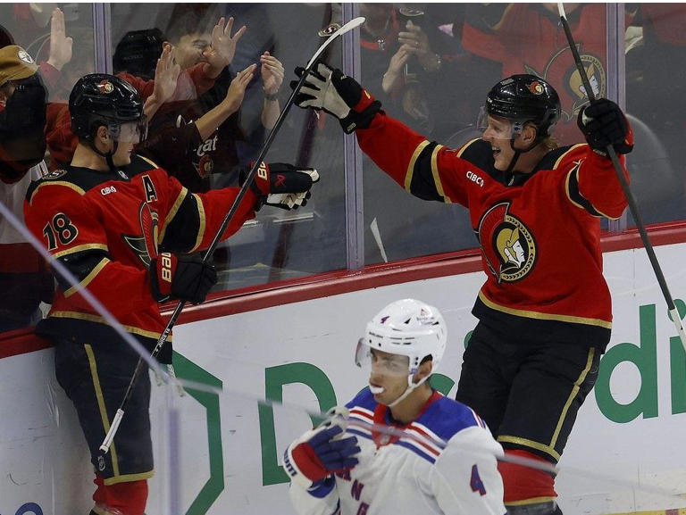Ridly Greig's multifaceted game helps propel Senators past Rangers