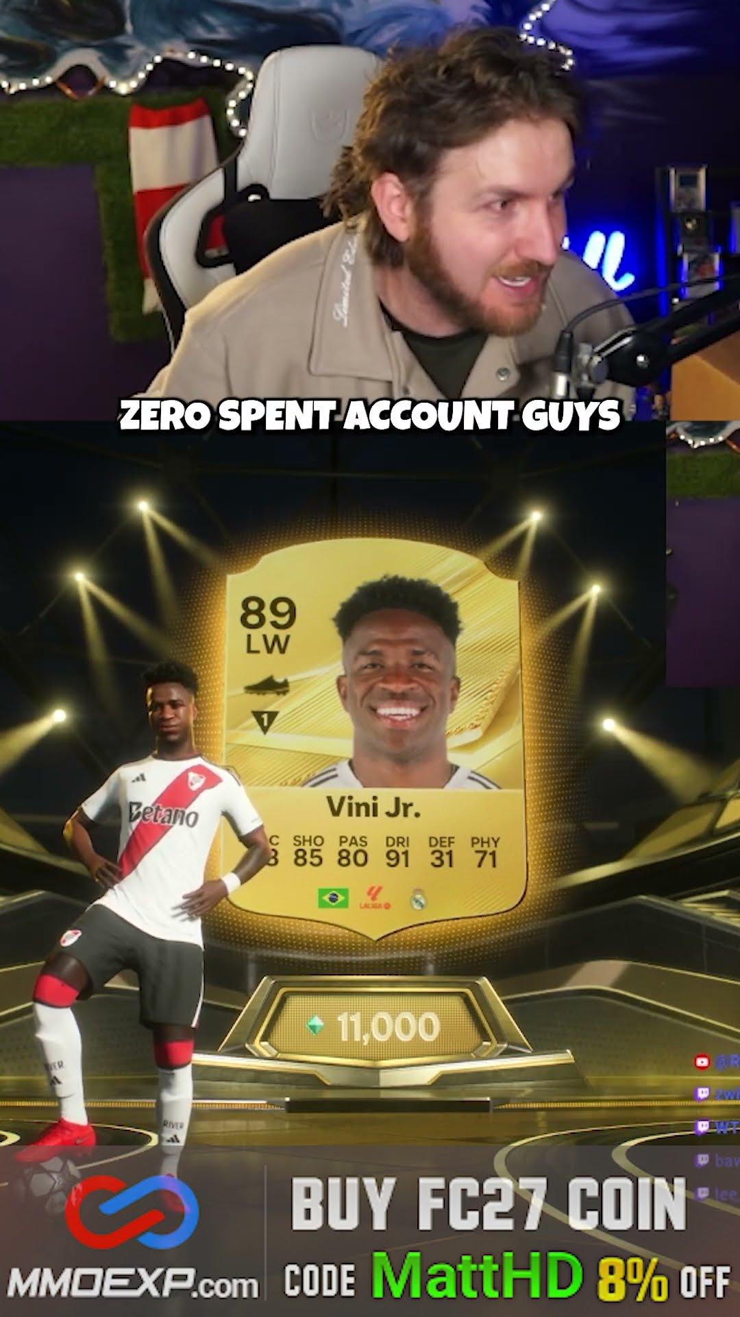 1,000,000 coin player packed on the RTG!