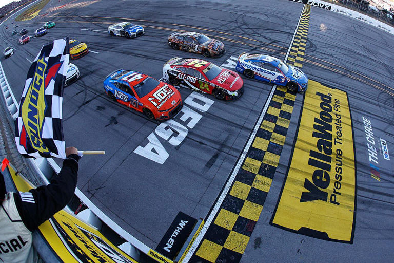 NASCAR mayhem at Talladega: Kyle Larson walks the line and Riley Herbst ...