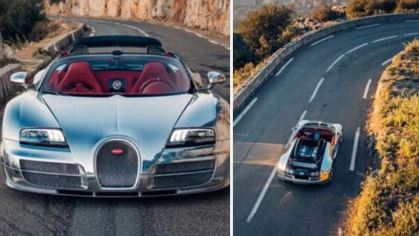 Bugatti’s one-of-one Veyron looks unreal: A mirror-like aluminium body ...
