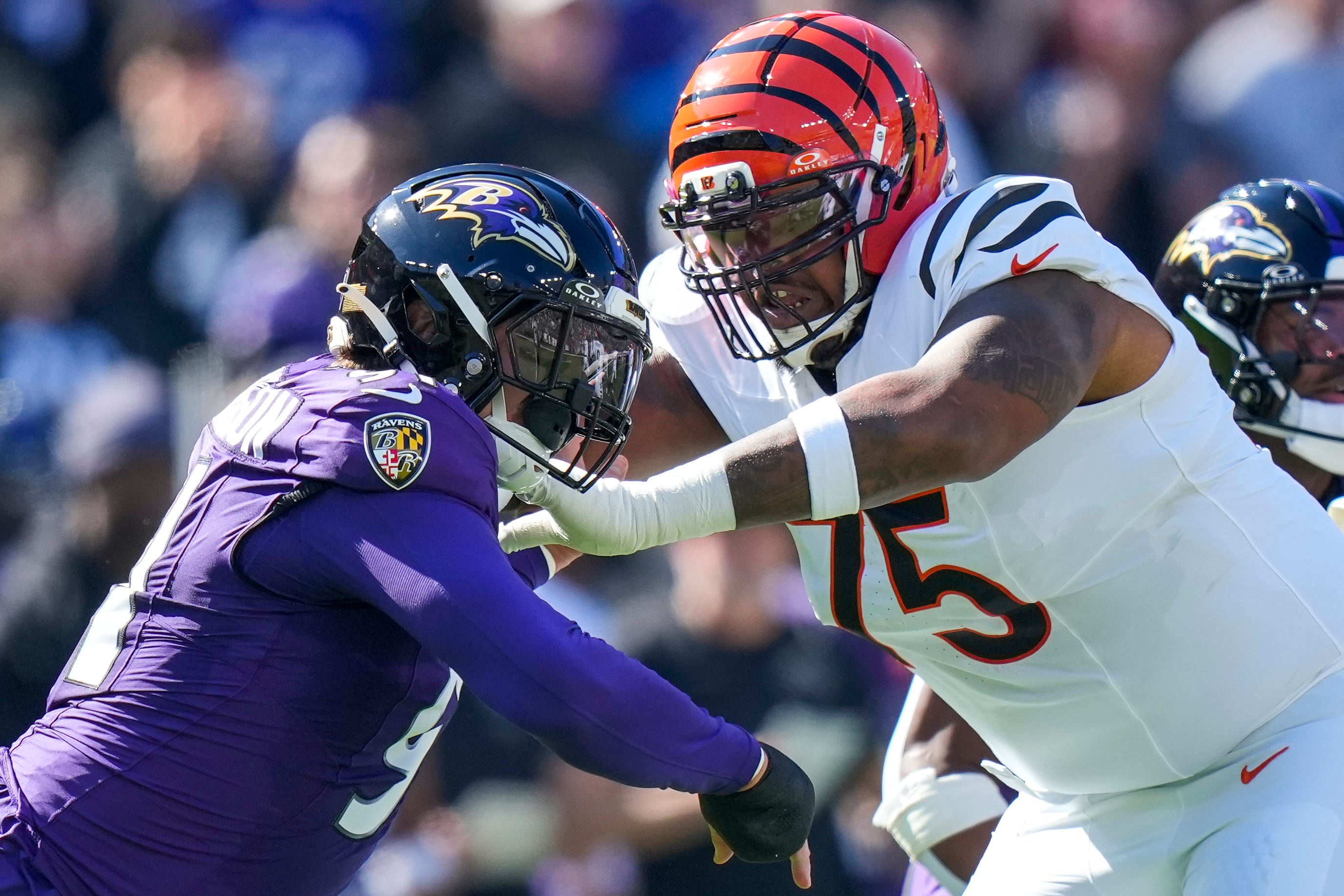 Orlando Brown Jr. silenced Trey Hendrickson. What that means for Bengals