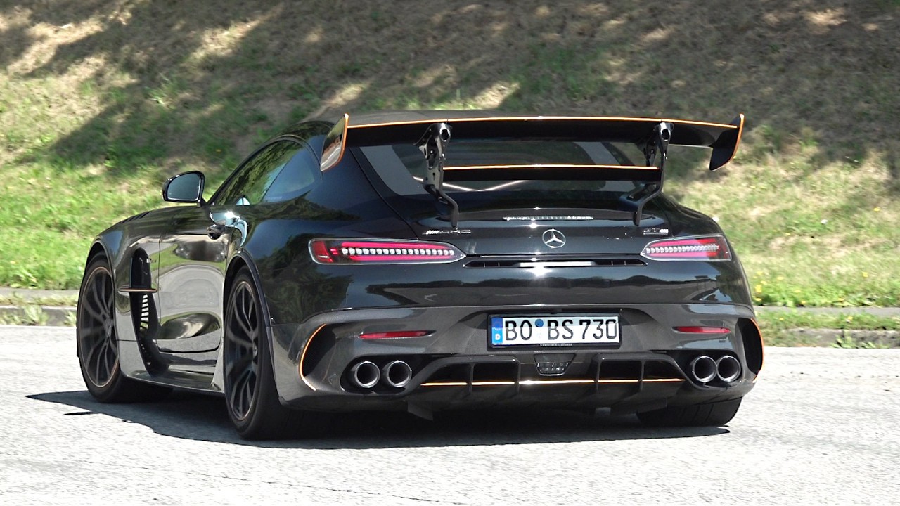 The Mercedes-AMG GT Black Series brings racing style to the streets