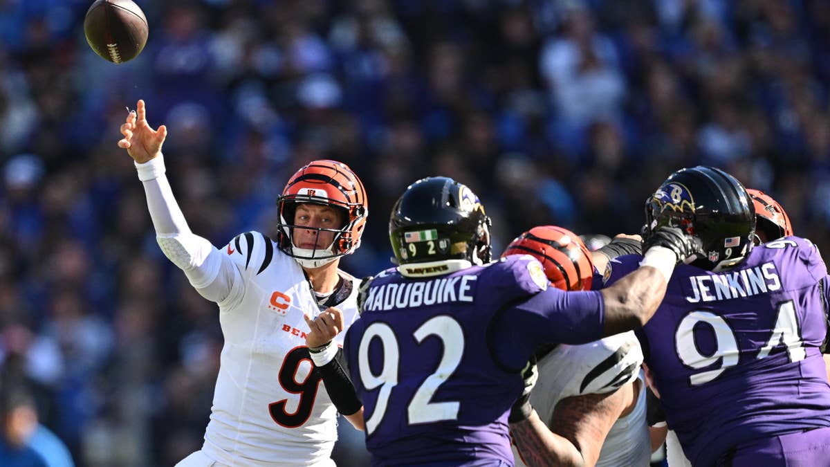 Bengals erase 13-0 deficit with 35-0 second half against Ravens