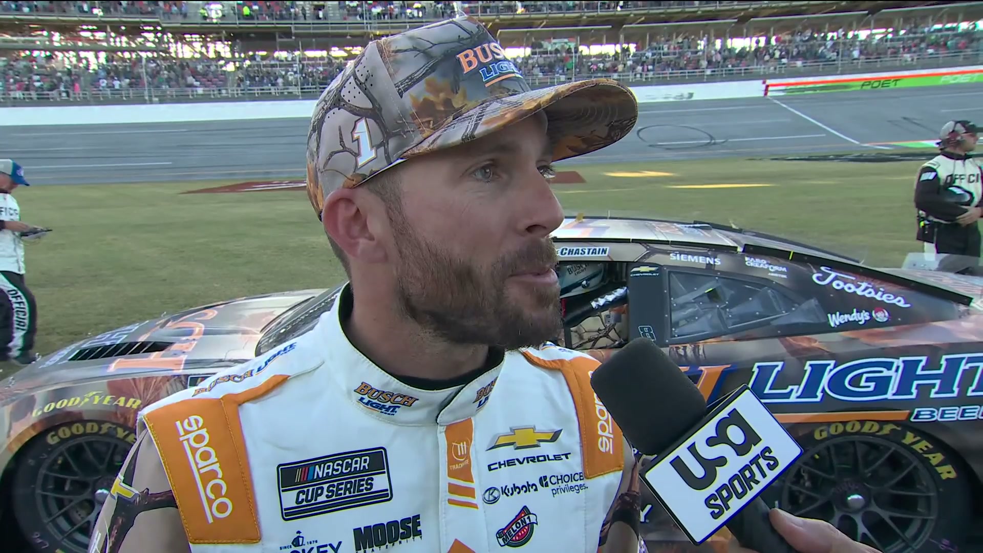 Chastain overcomes early speeding mistake to finish fourth