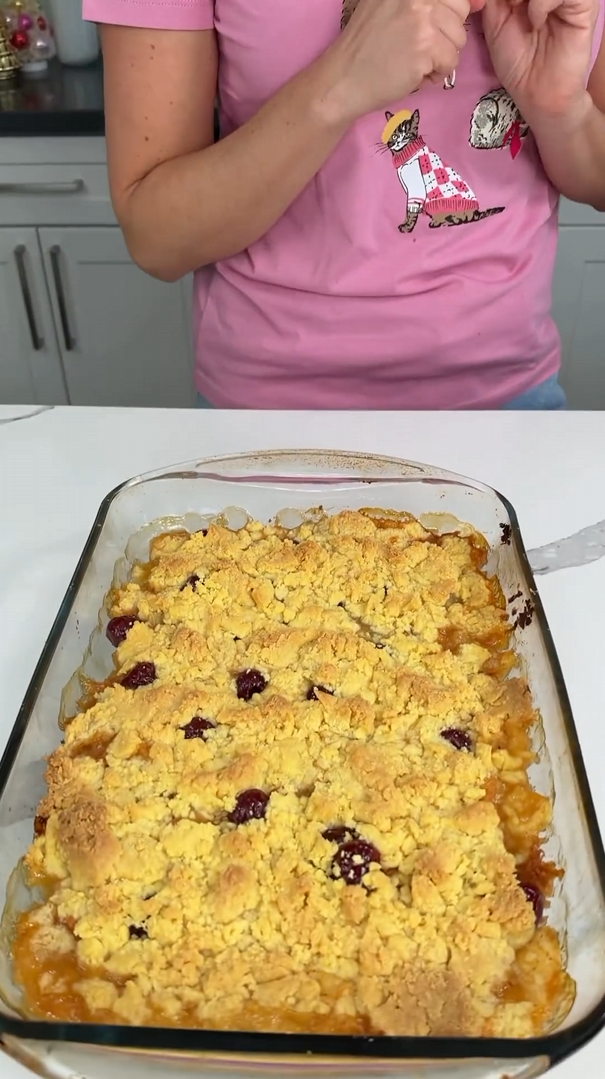 This pineapple dump cake had everyone coming back for seconds
