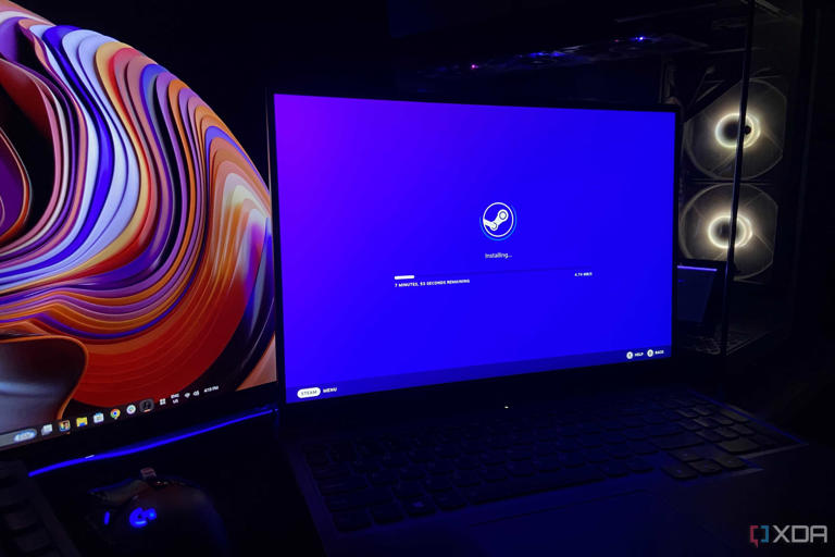 I turned my old gaming laptop into a Steam Machine for free, and it ...
