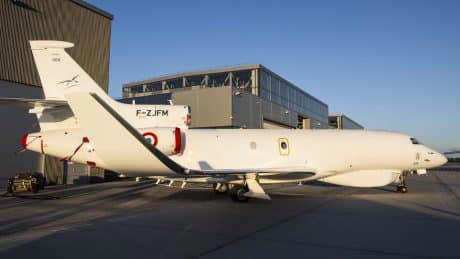 France's Archange SIGINT aircraft arrives at Évreux Air Base ahead of ...
