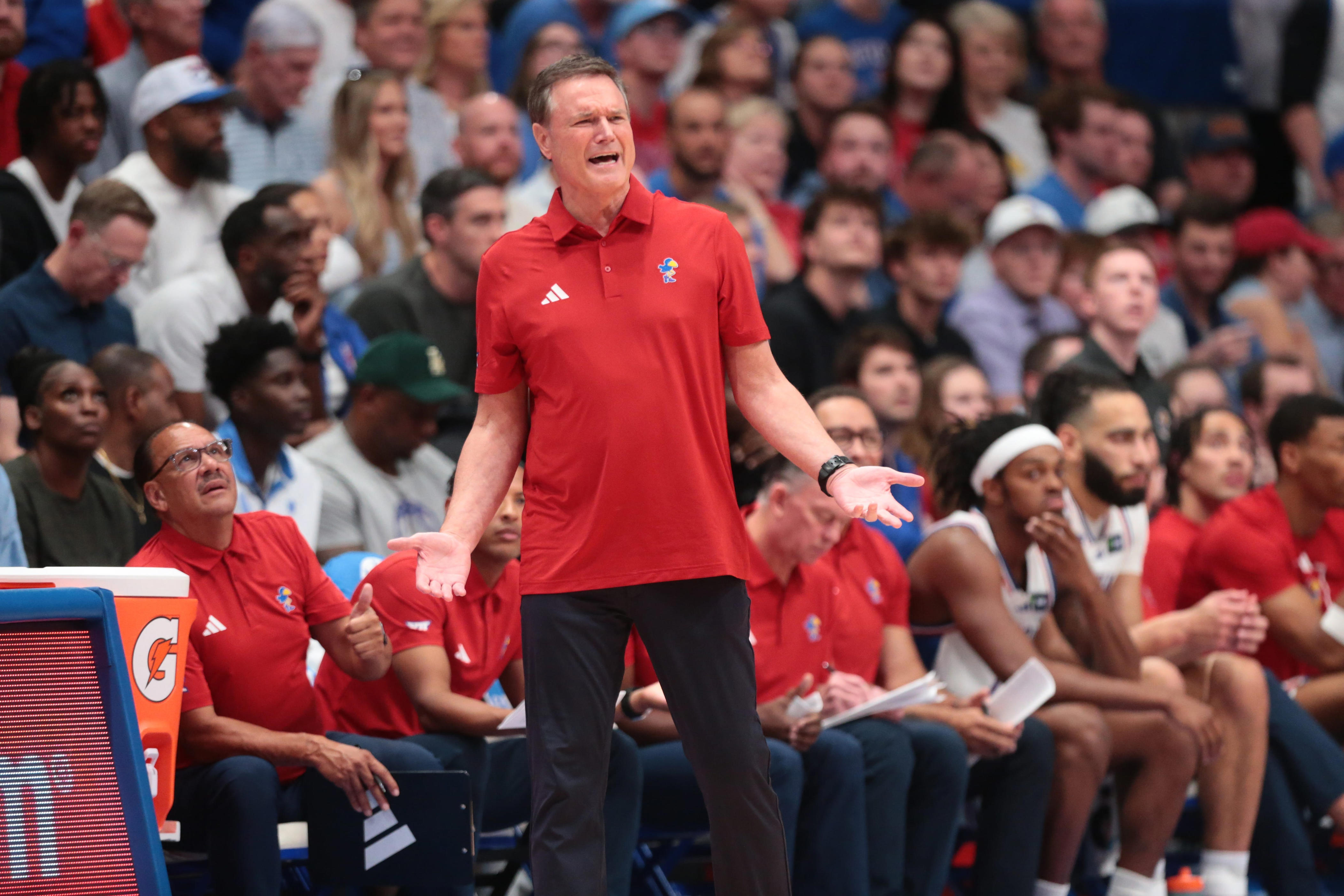 Everything Kansas head coach Bill Self said following loss to Duke