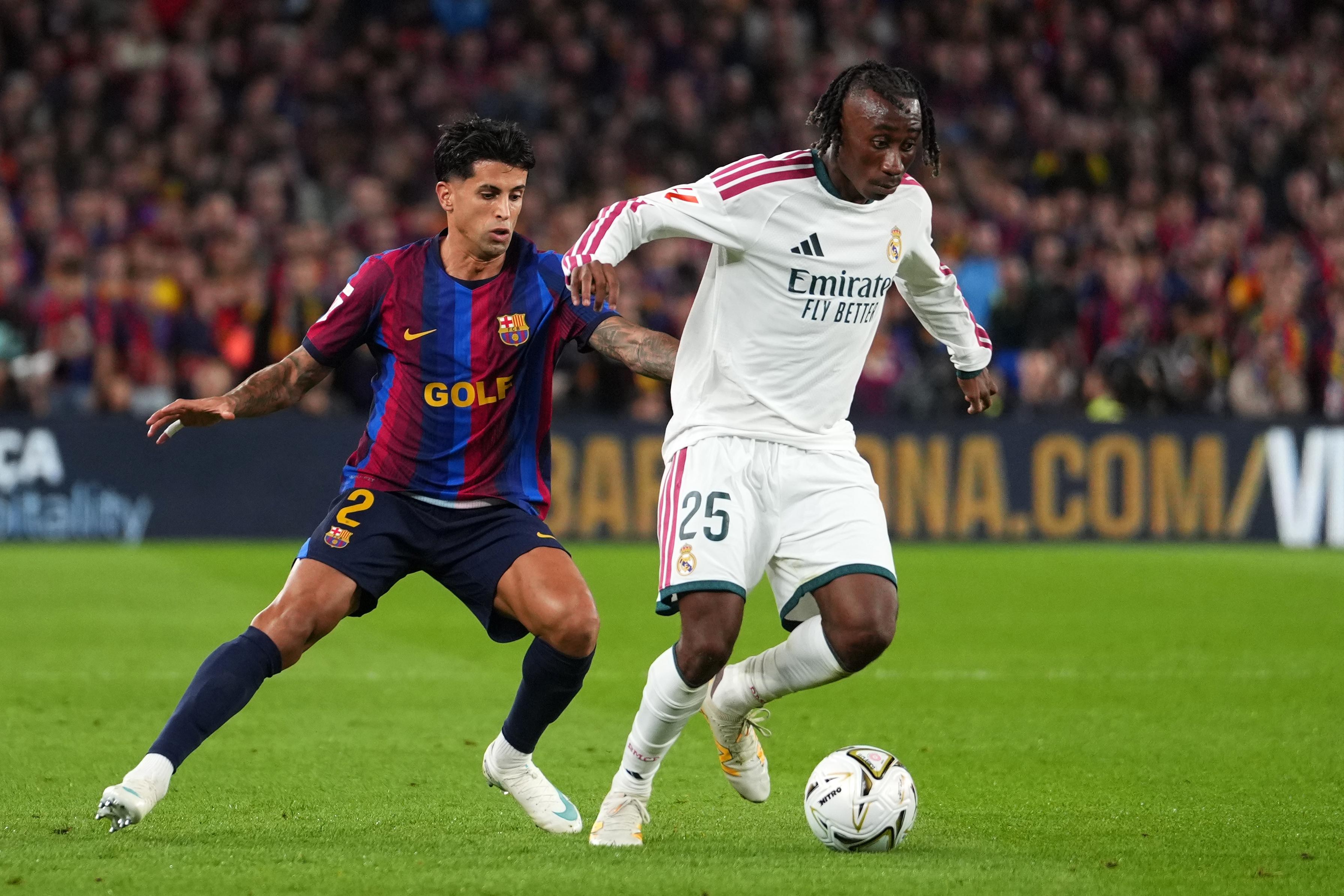 Clear red card – Jose Mourinho says Joao Cancelo deserved to be sent off in El Clasico