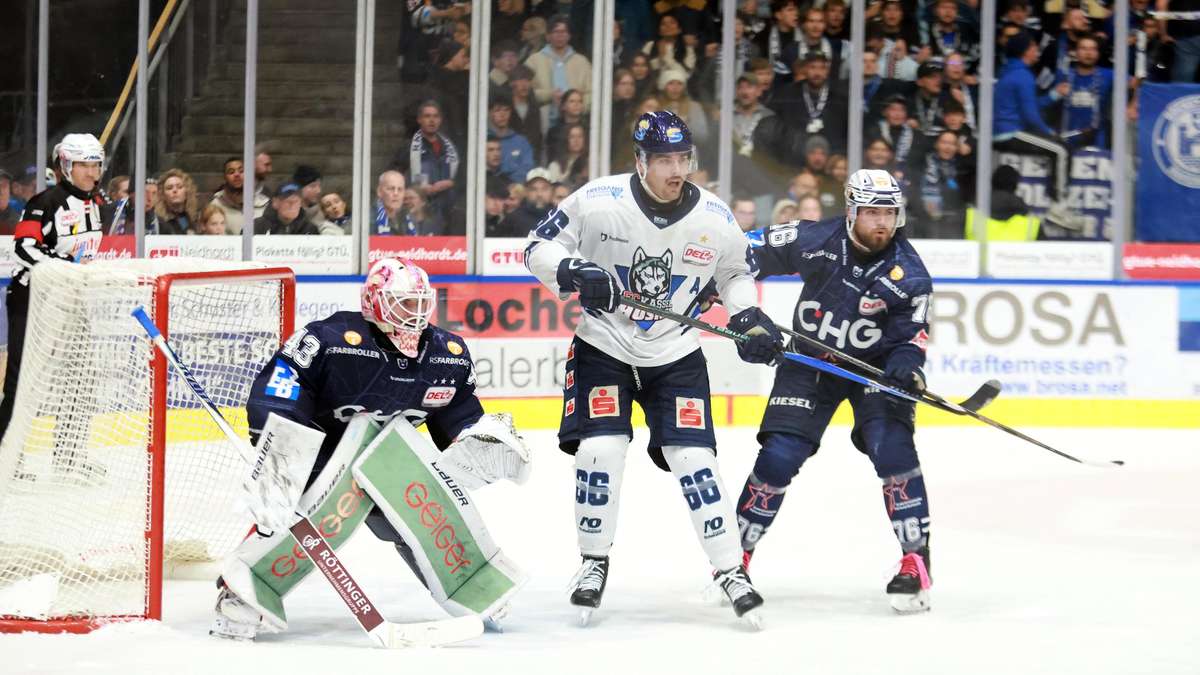 Sieg nach Penaltyschießen: Kassel Huskies zeigen Mini-Reaktion in ...