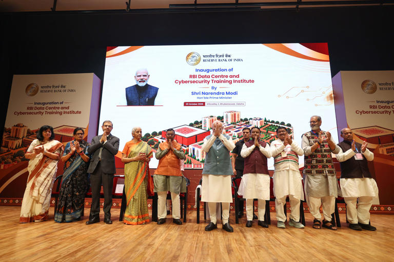 PM Modi inaugurates RBI's data centre and cybersecurity training institute