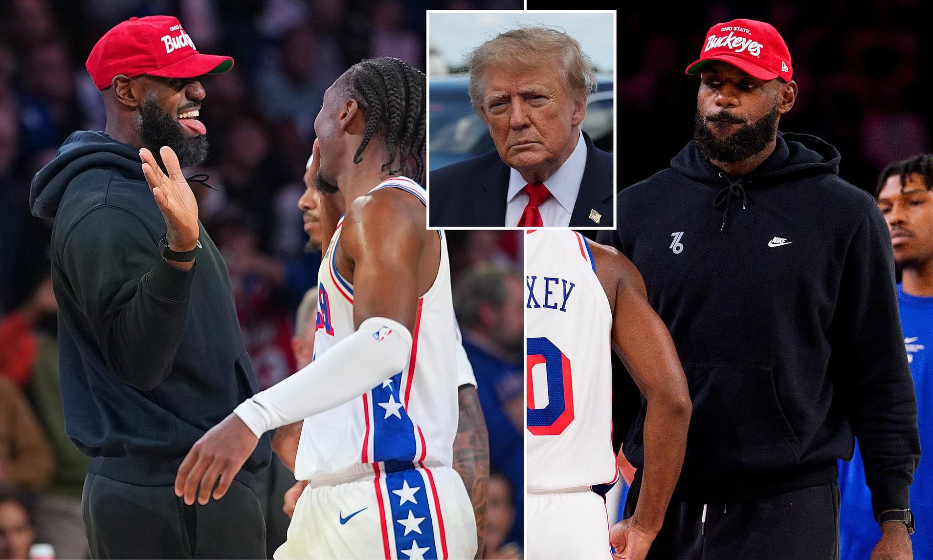 LeBron James sits out 76ers game after NBA legend sparked national ...
