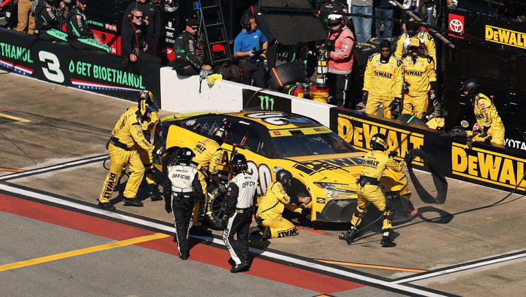 Christopher Bell crashes entering pit road at Talladega, suffers major ...