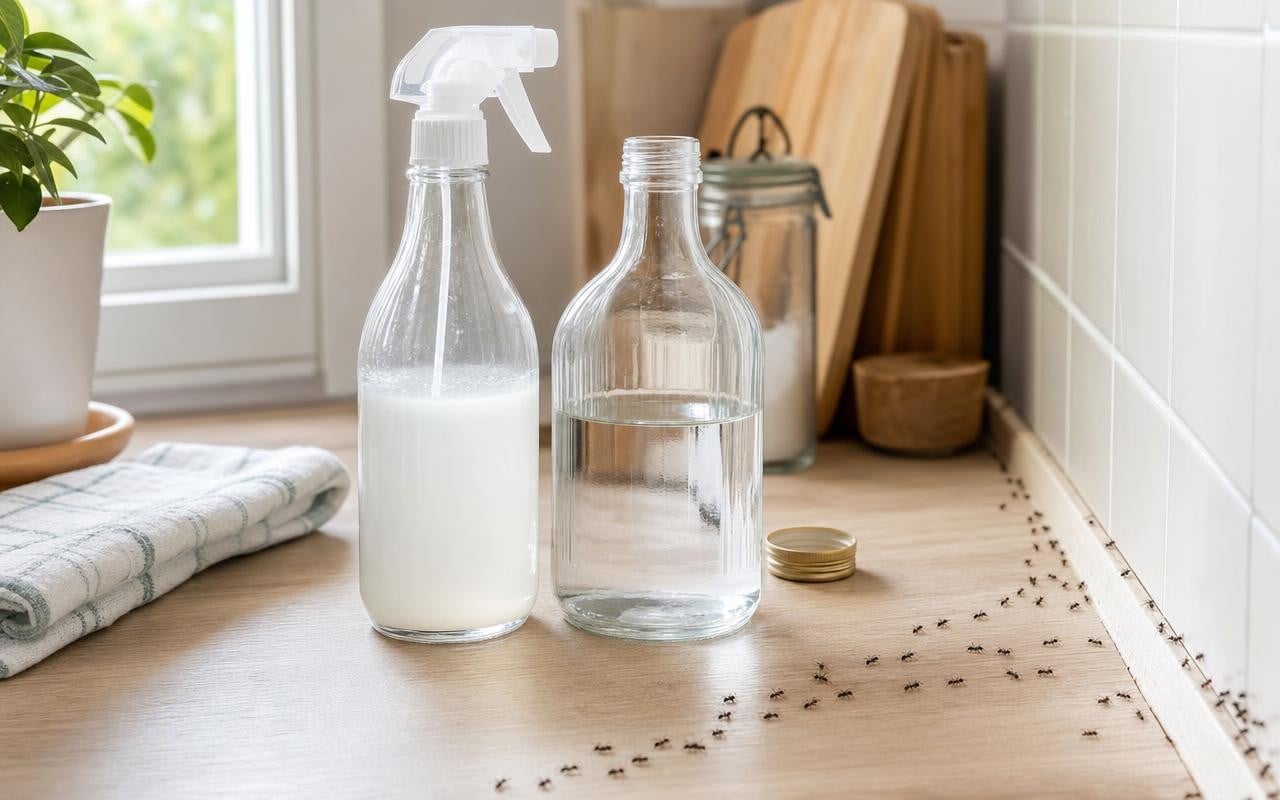 Vaporiser du vinaigre blanc contre les fourmis : pourquoi cette astuce ...