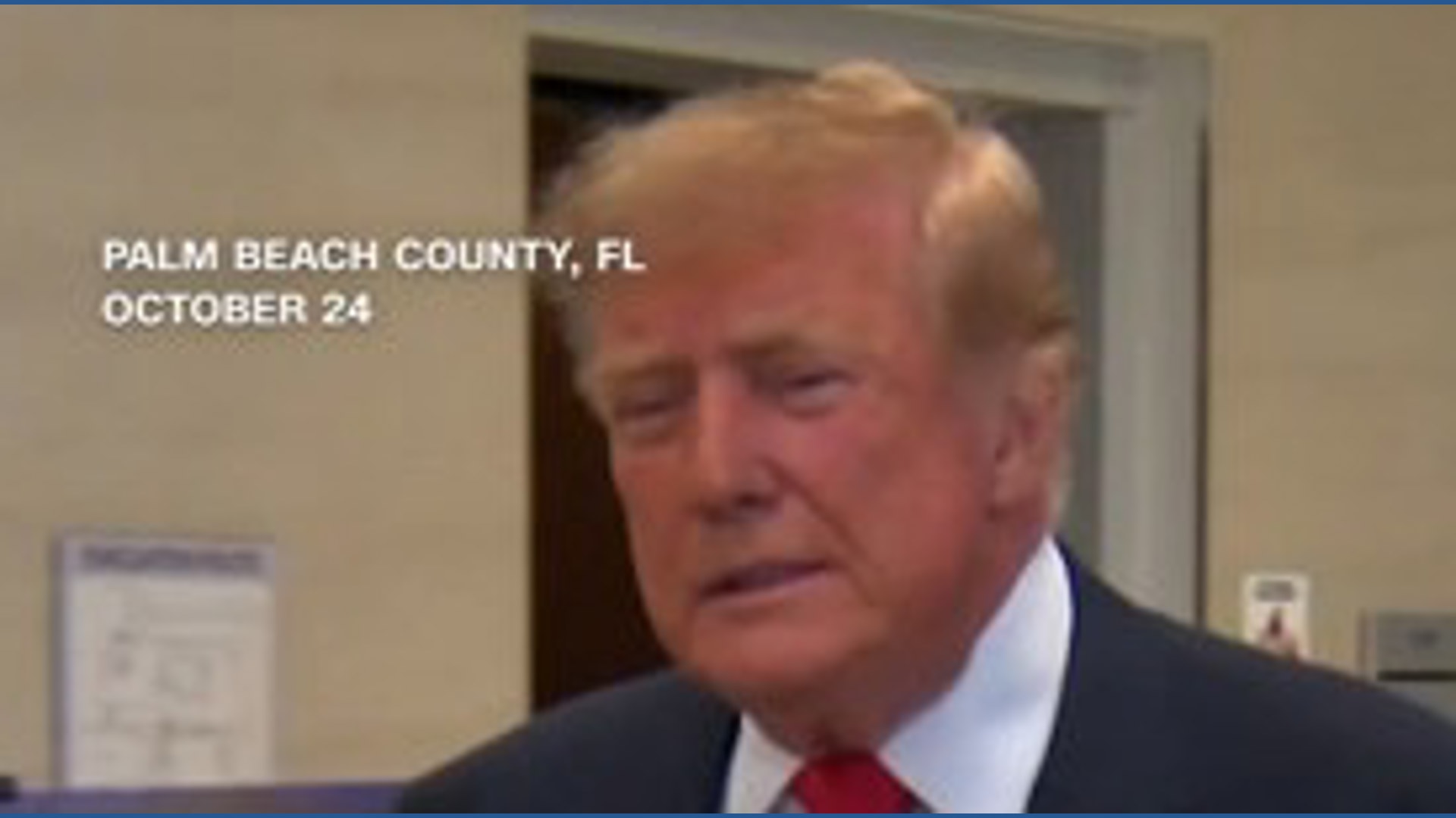 President Trump casts early in-person ballot