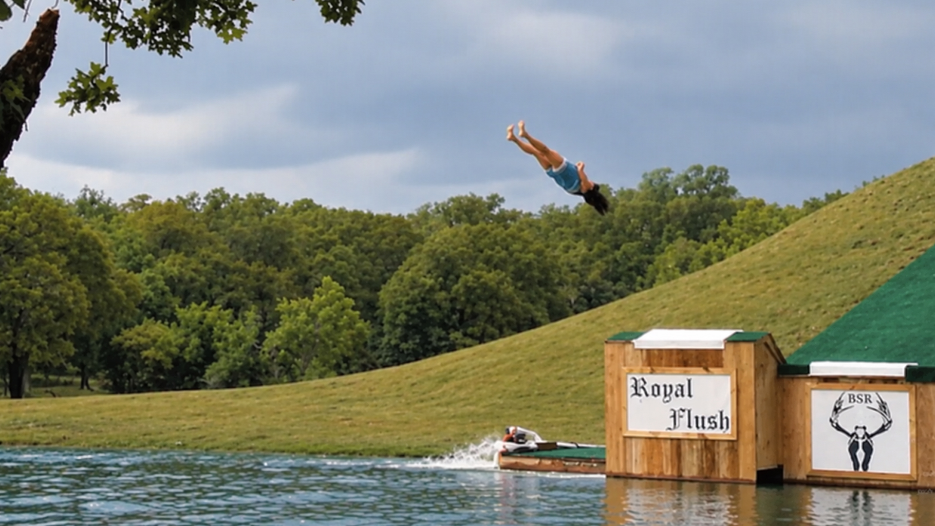 Slide rides with painfully awkward endings