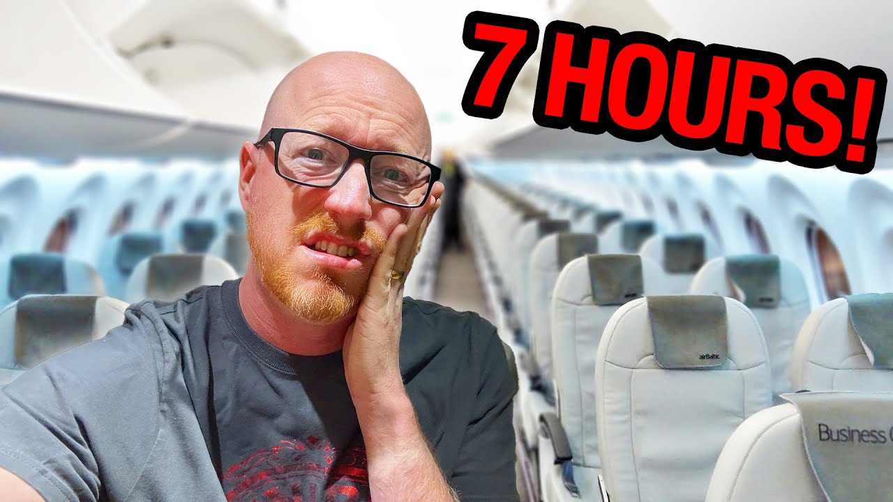 I took the world's longest regional jet flight!