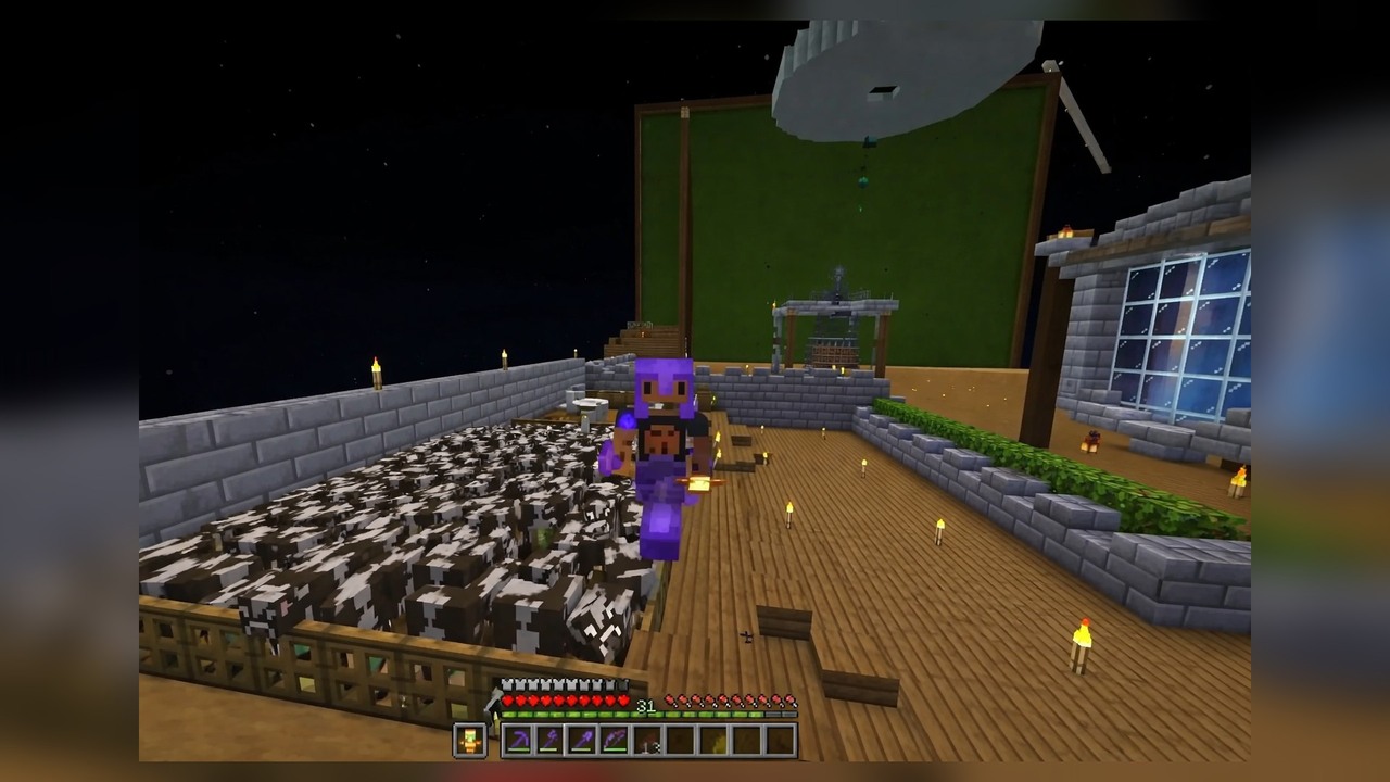 aCookieGod survives 800 days on one block in Minecraft