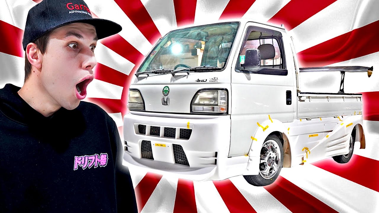 Turning my Japanese mini truck into a Kaido racer!