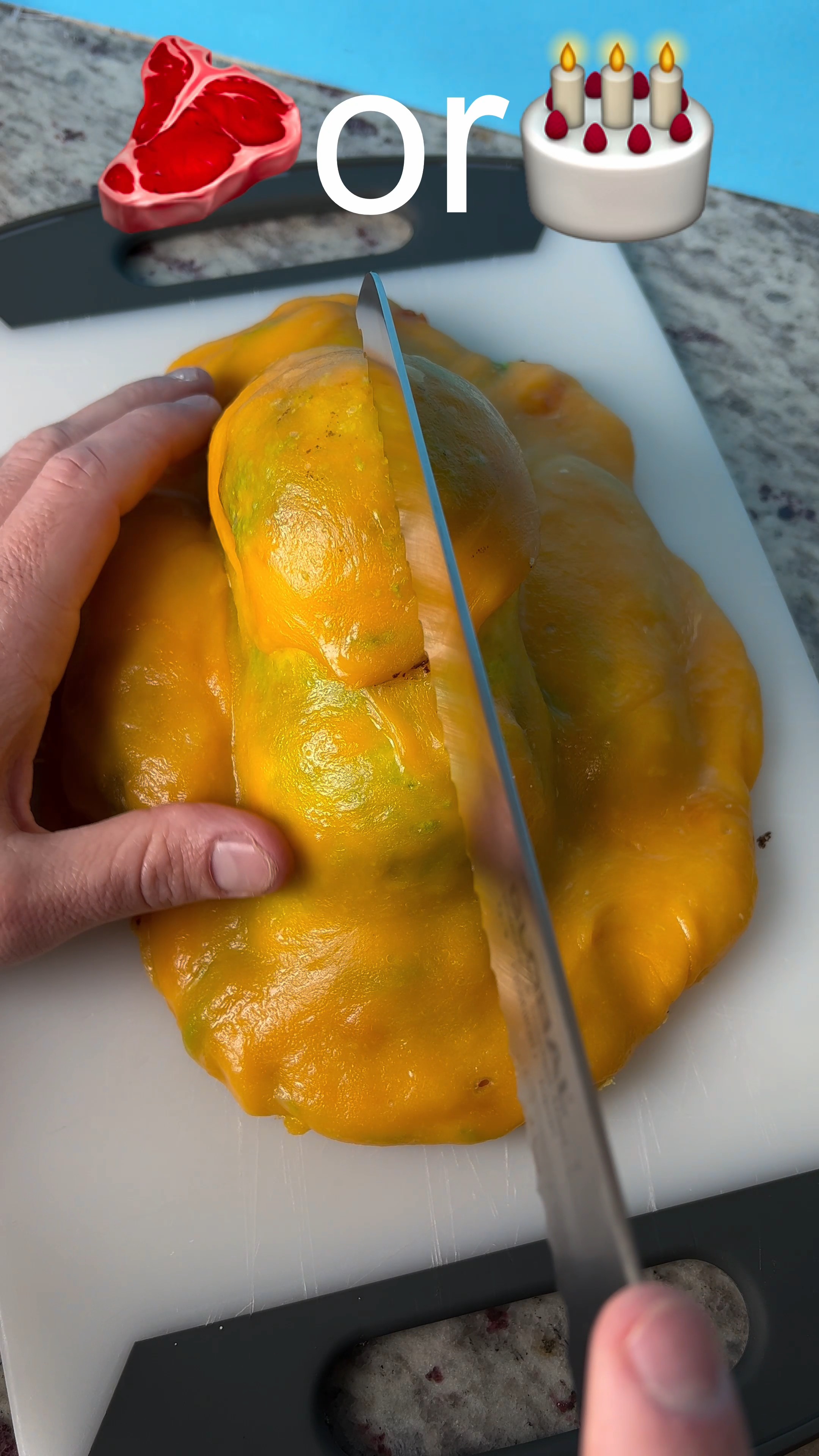 What's inside this giant cheese blob?