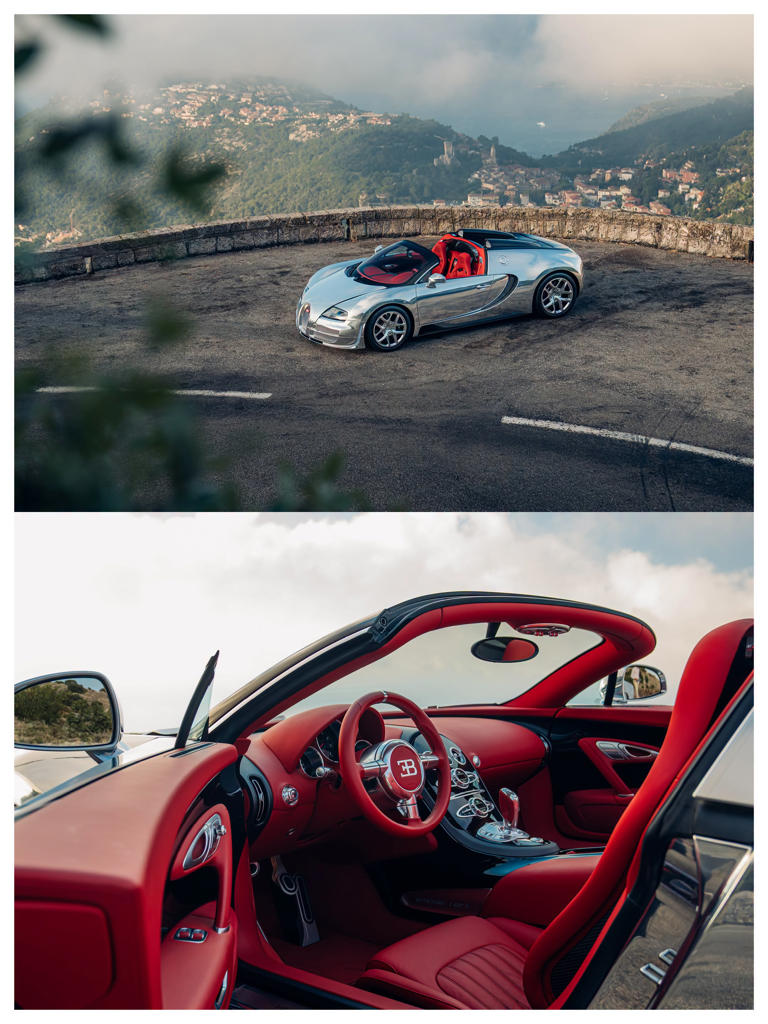 Bugatti’s one-of-one Veyron looks unreal: A mirror-like aluminium body ...