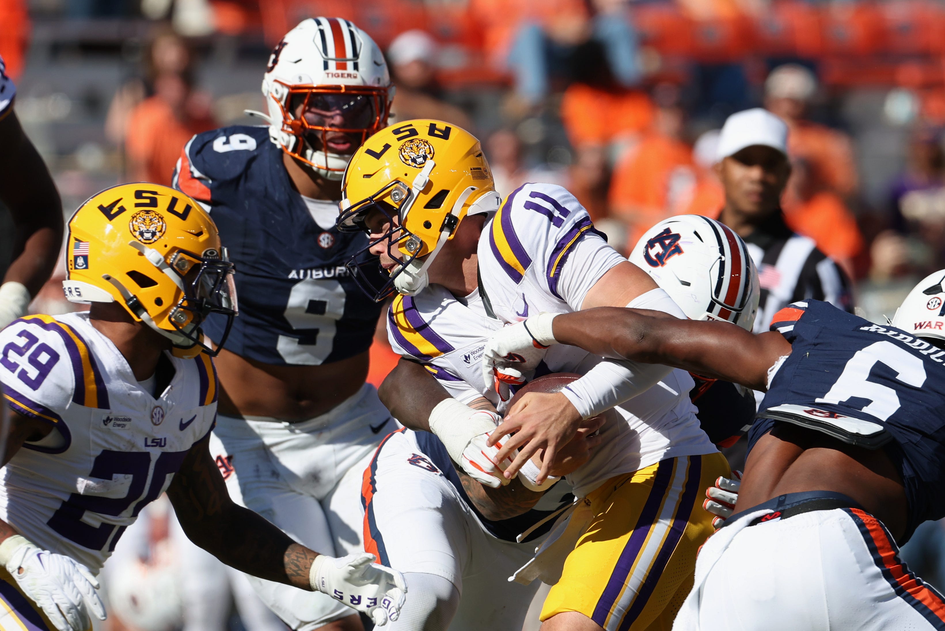 Where LSU football's next three opponents rank in Coaches Poll