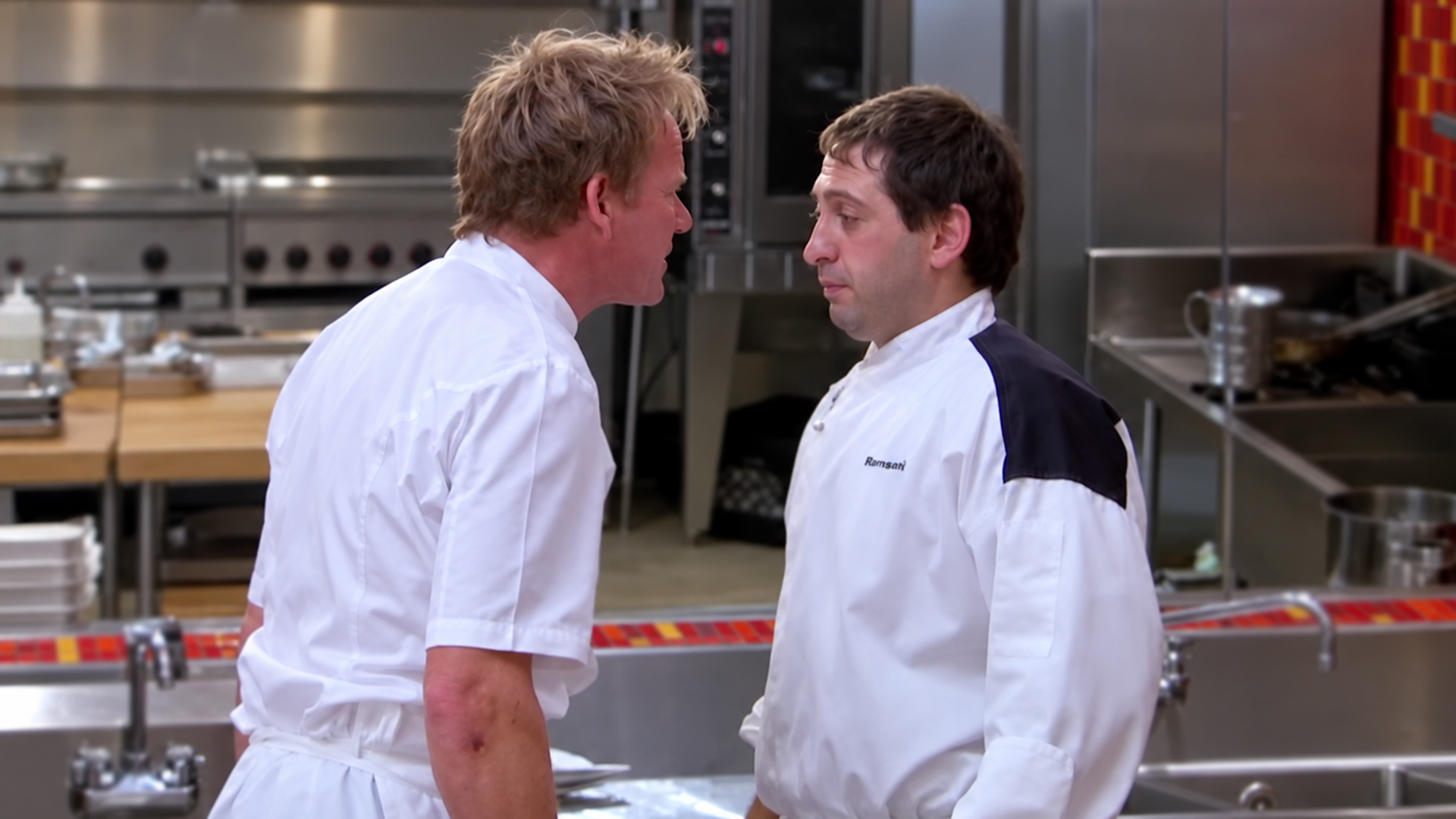 Chef Ramsay faces one disaster after another during service