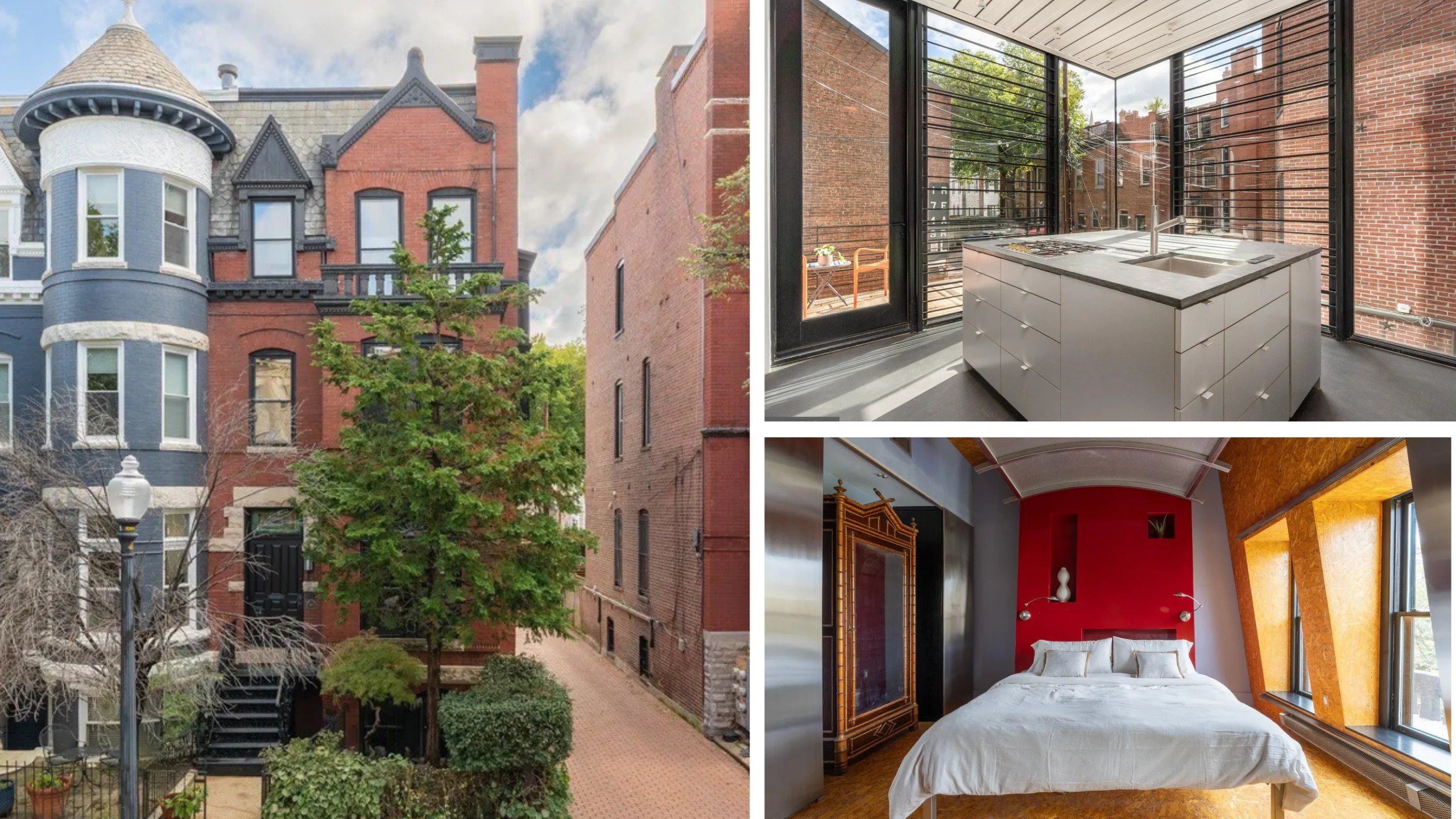 Victorian in the front, glass in the back: DC’s iconic 'Barcode House ...