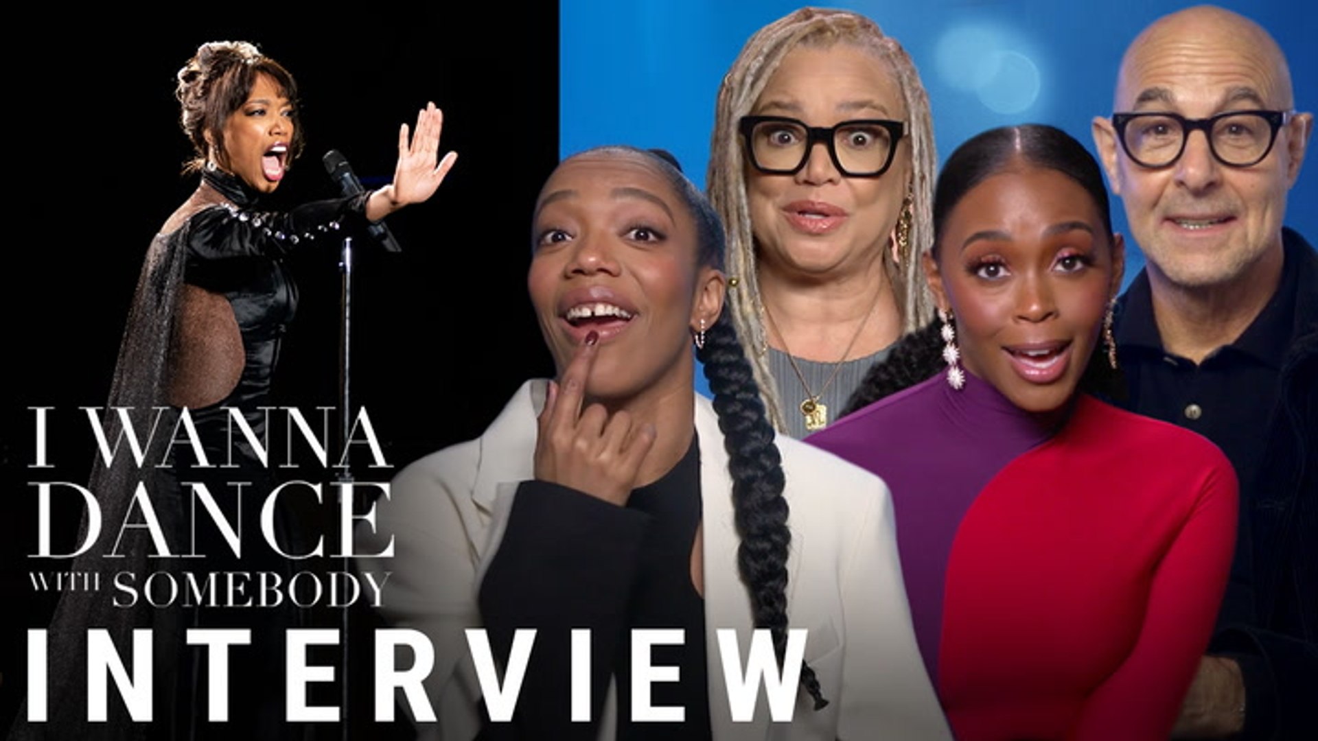 'I wanna dance with somebody' cast interview