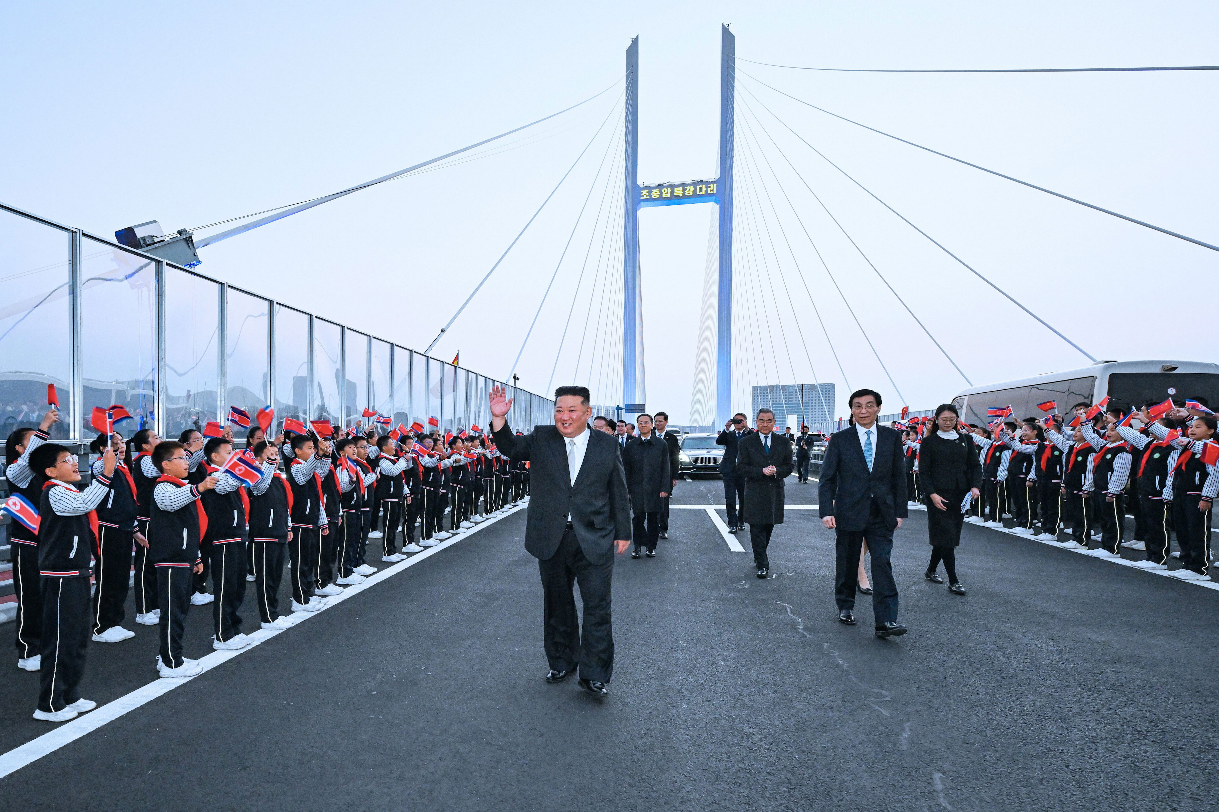 Kim opens a bridge to China reflecting 'new Cold War'