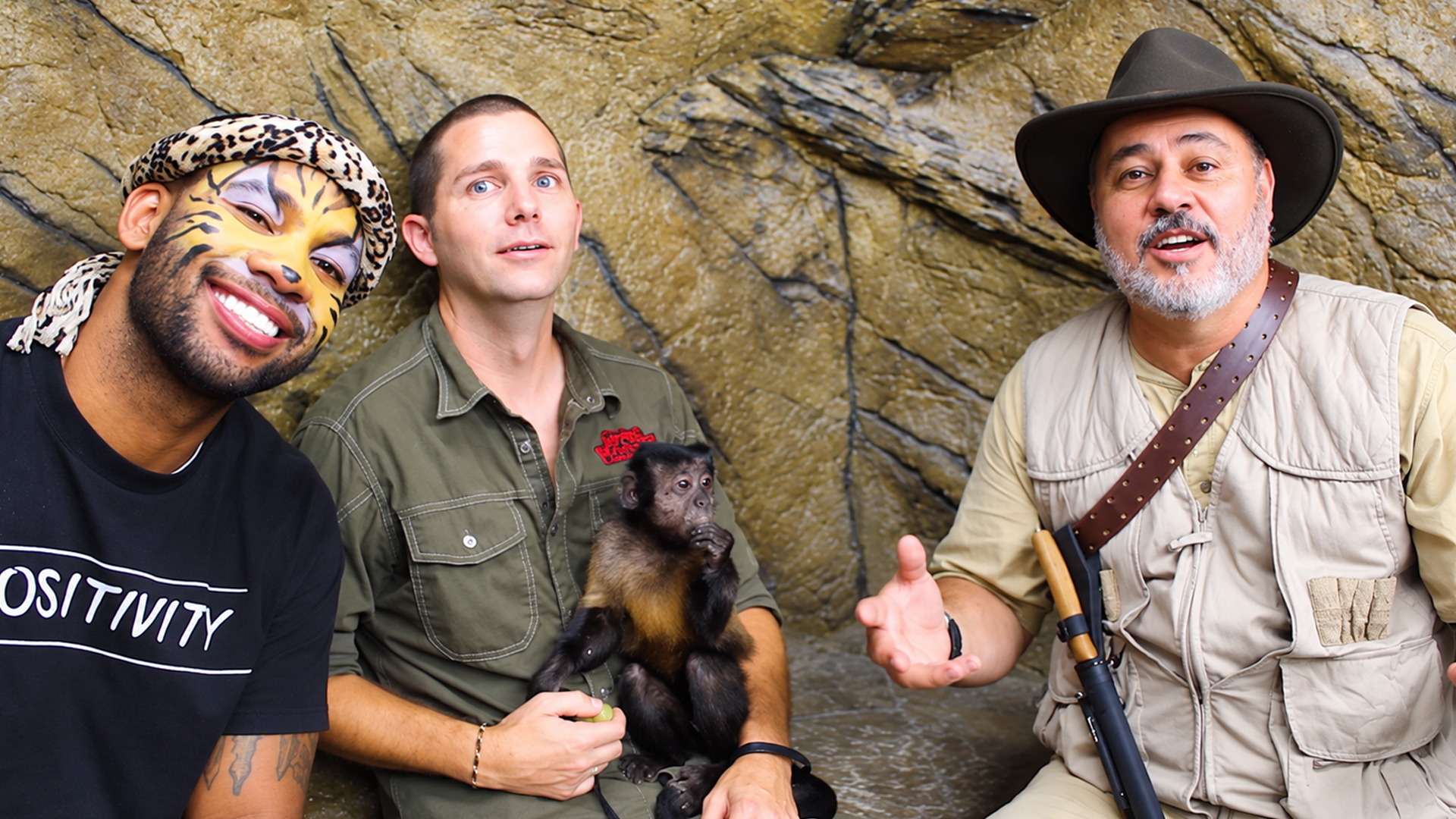 From capuchin monkeys to big lizards, a rare wildlife close-up