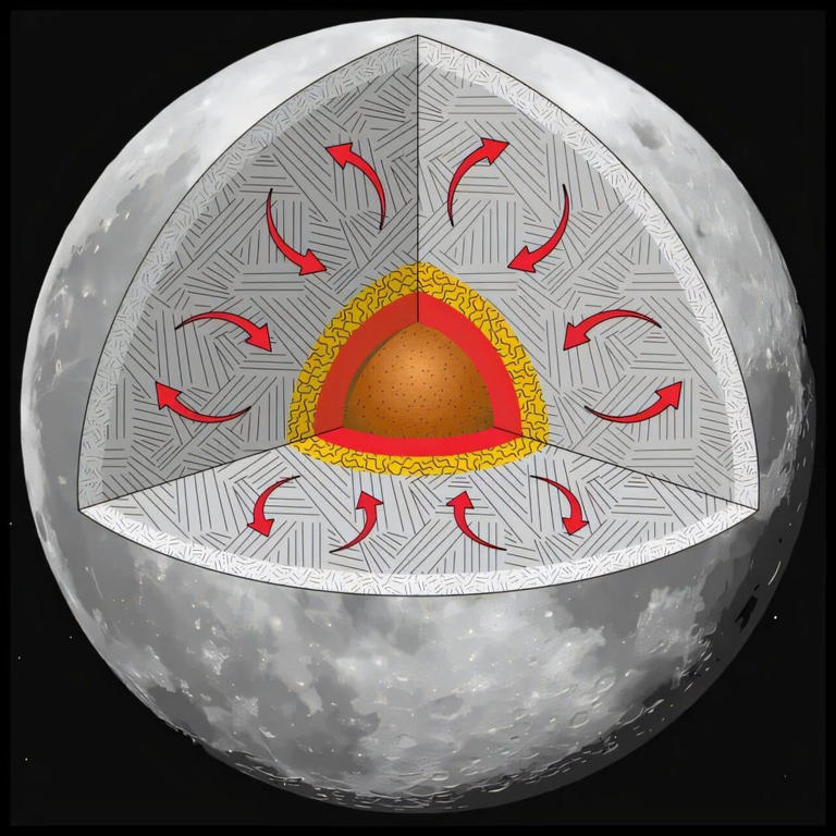 The moon has shrunk by 148 feet, and scientists have found more than ...