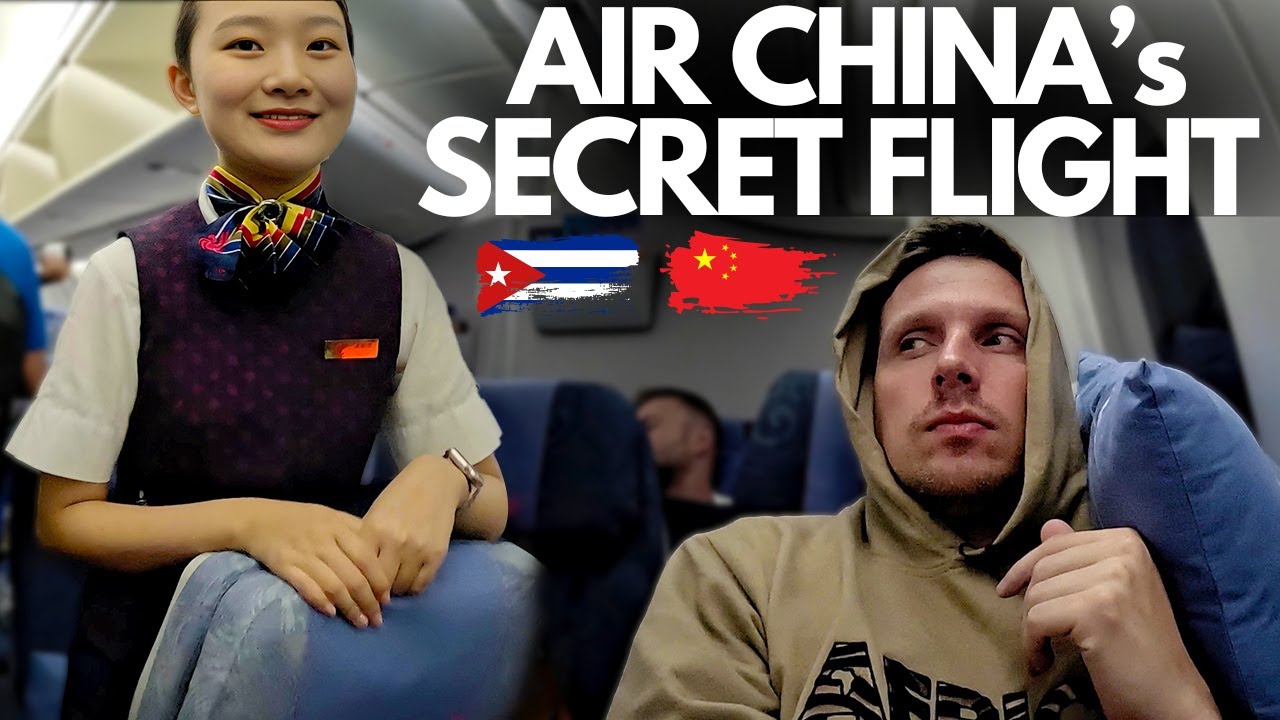 Flying China's mysterious route to Cuba!