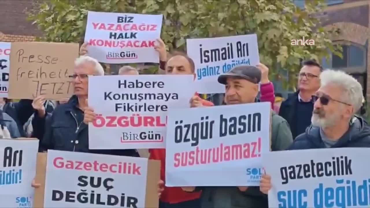 YENİ Parti Köln Birliği, Türkiye'de basın özgürlüğüne yönelik baskıları ...