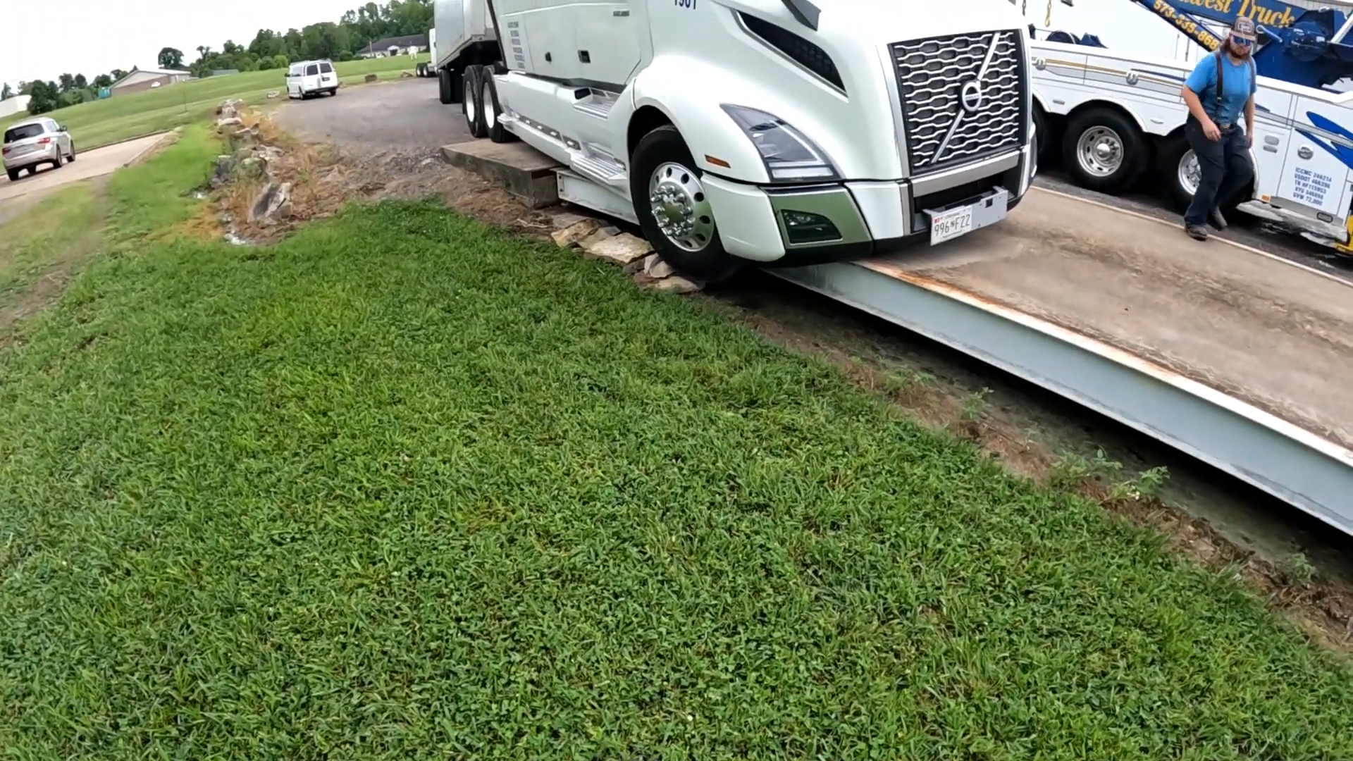 Something about this truck just doesn't add up!