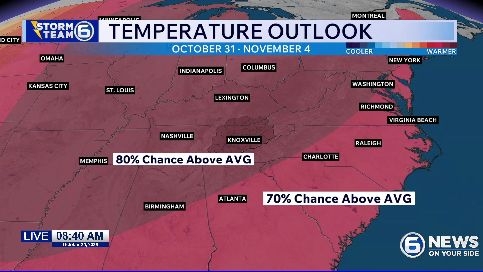 Inside the forecast - October 25, 2026 AM edition