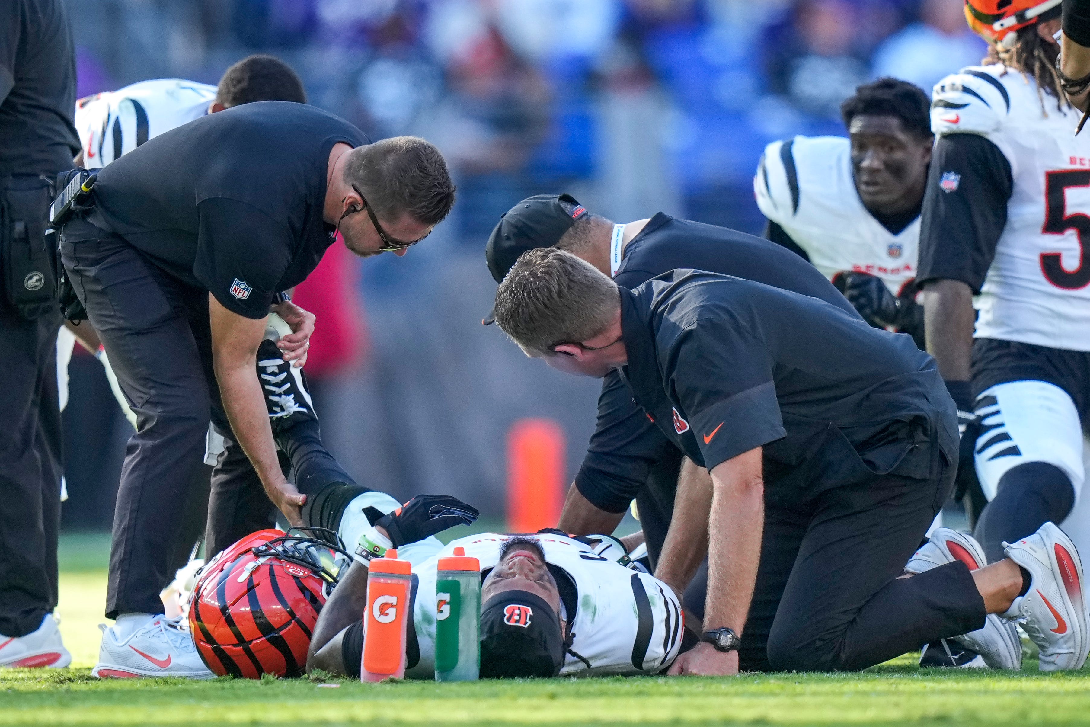 Bengals safety Bryan Cook injured vs Ravens in NFL Week 7
